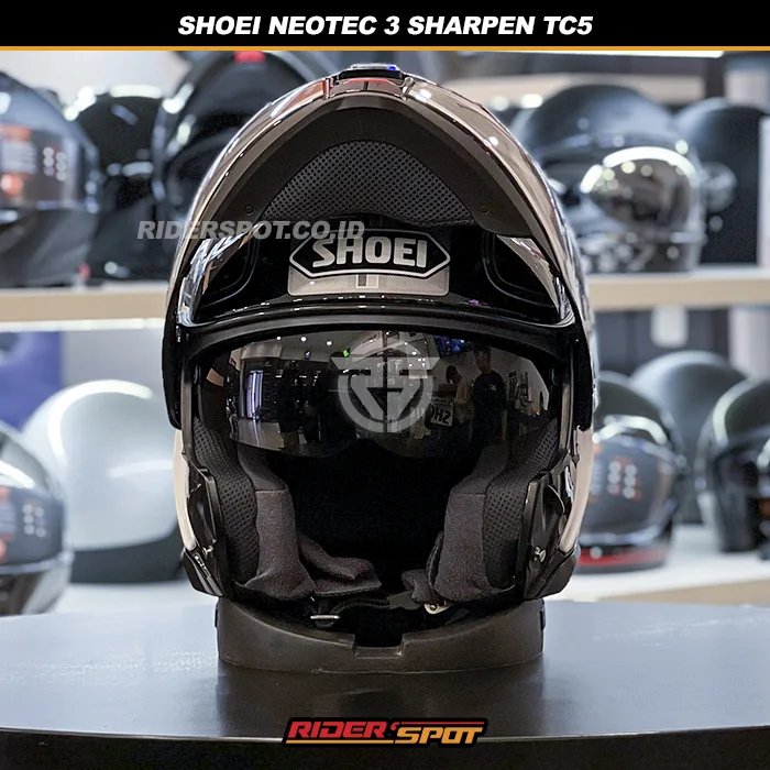 SHOEI Neotec 3 Sharpen TC5 Black Grey Helmet