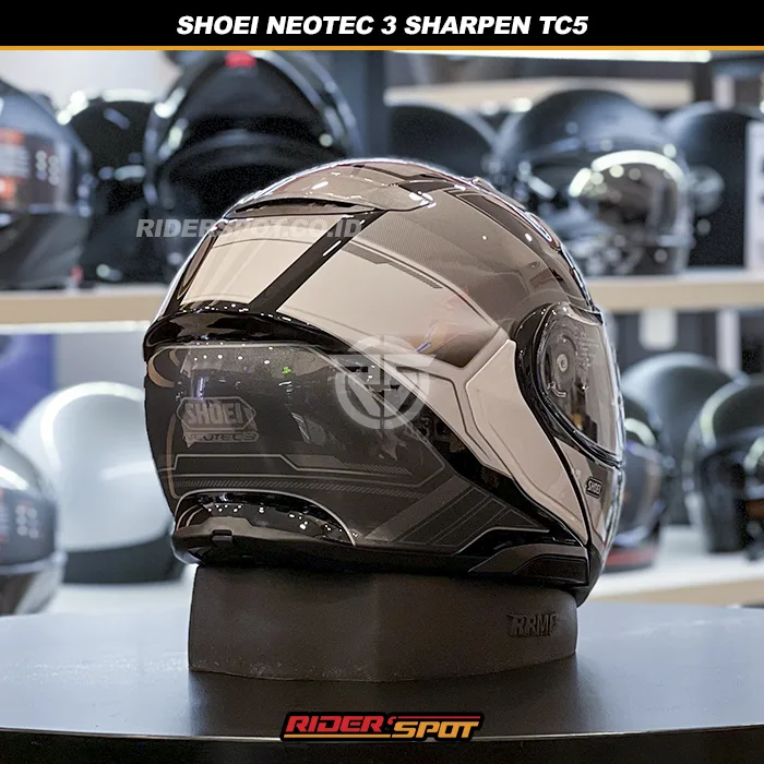 SHOEI Neotec 3 Sharpen TC5 Black Grey Helmet