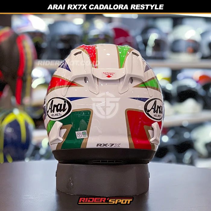 ARAI RX-7X Cadalora Restyle Helmet – Riderspot