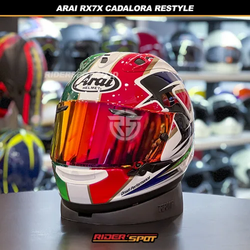 ARAI RX-7X Cadalora Restyle Helmet – Riderspot