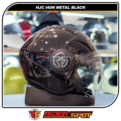 HJC i40 Metal Black