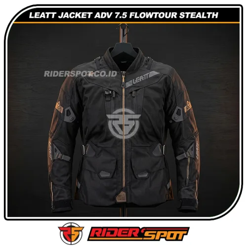 LEATT Jacket ADV 7.5 FlowTour Stealth