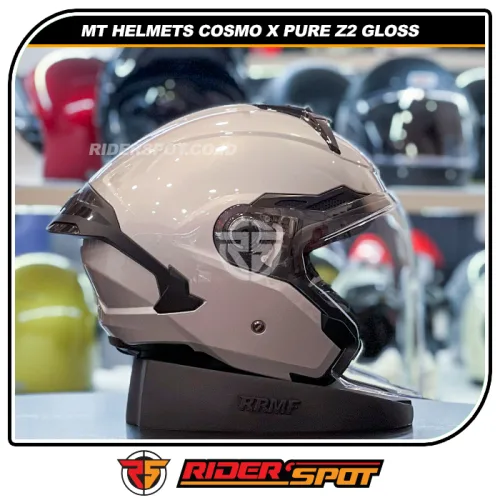 MT HELMETS Cosmo X Pure Z2 Gloss Supreme Silver