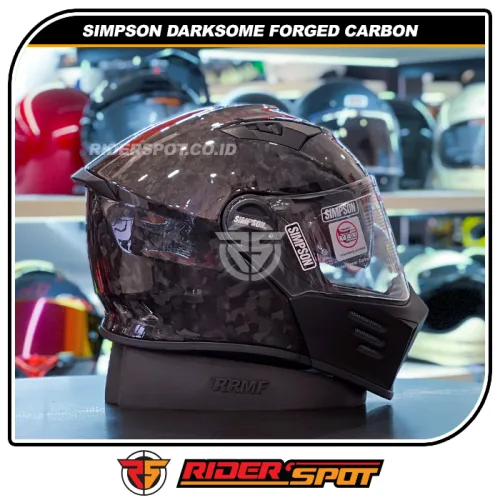 SIMPSON Darksome Forged Carbon Helmet