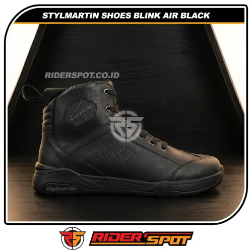 STYLMARTIN Shoes City Sport Leather Blink WP Black