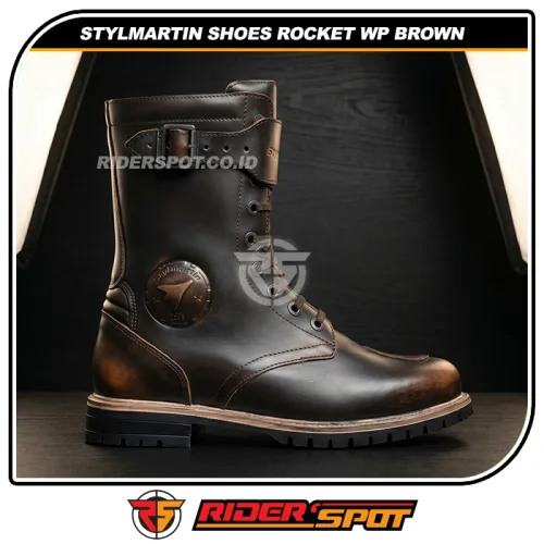 STYLMARTIN Shoes Rocket WP Urban Leather Brown